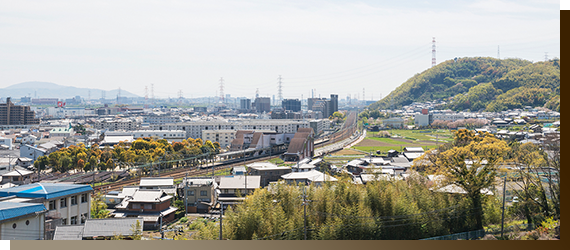 自然豊かで住み心地の良い立地